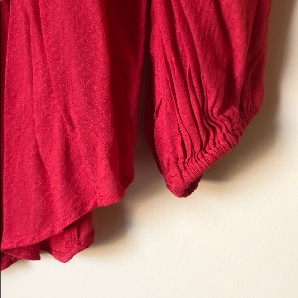 Anthropologie Maeve red top. - Picture 3 of 4